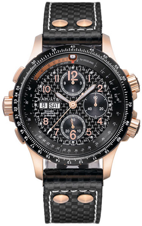 Hamilton Khaki X-Wind Automatic Gold Rose H77696793 náhled