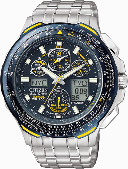 Hodinky Citizen JY0050-55L Blue Angels Radiocontrolled