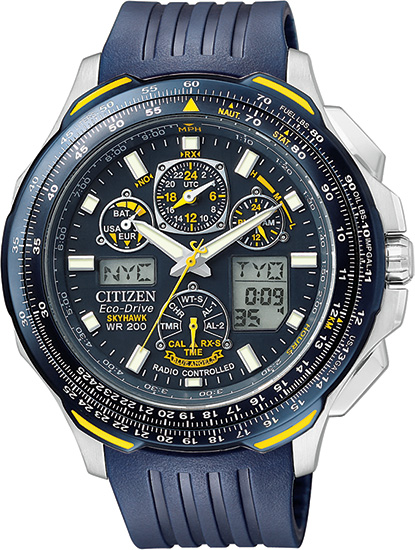 Hodinky Citizen JY0064-00L Blue Angels Skyhawk Radiocontrolled