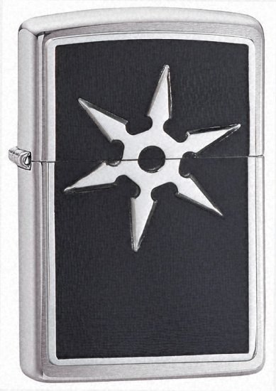 Zapalovač Zippo 6 Point Throwing Star Emblem 20334