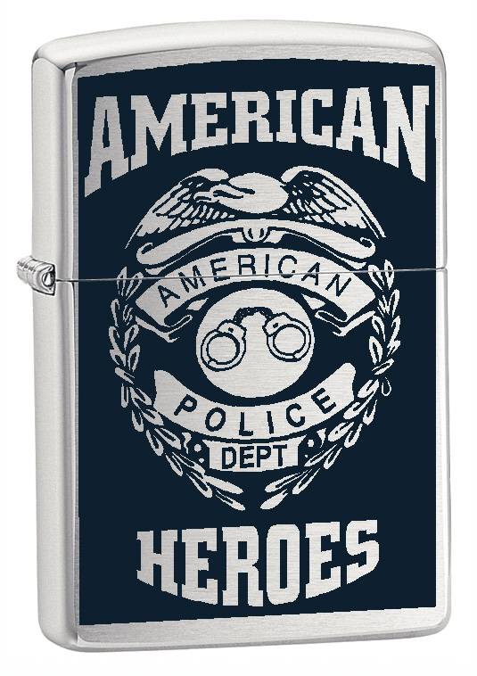 Zapalovač Zippo American Hero Police 25204