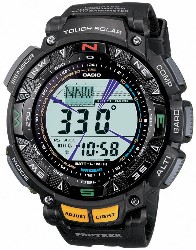 casio protrek prg 240 review
