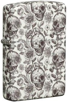 Zapalovač Zippo Skeleton Design Glow in The Dark 26969