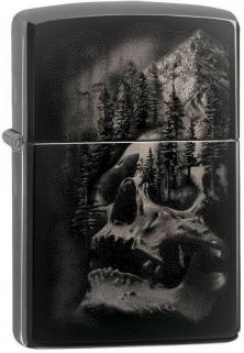 Zapalovač Zippo Skull Mountain Design 49141