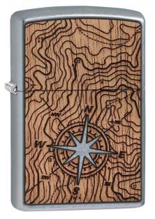 Zapalovač Zippo Woodchuck Compass 49055