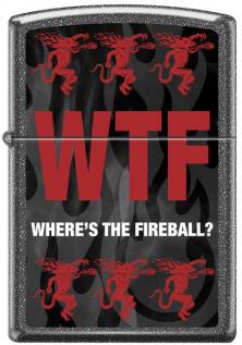 Zapalovač Zippo Fireball Whiskey WTF 0043