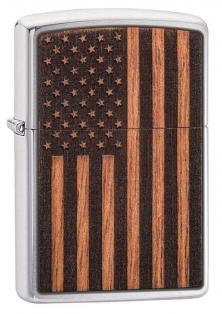 Zapalovač Zippo Woodchuck American Flag 29966