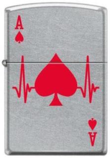 Zapalovač Zippo Heartbeat Ace Design 4358