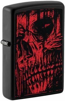 Zapalovač Zippo Red Skull Design 49775