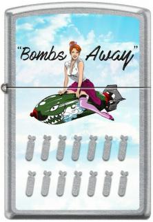 Zapalovač Zippo Bombs Away Noseart Pinup 5764