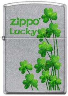 Zapalovač Zippo Lucky Clovers 2698