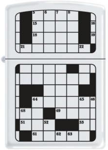 Zapalovač Zippo Crossword Puzzle 9205