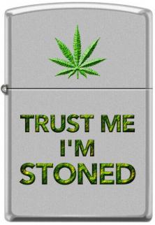 Zapalovač Zippo Cannabis Trust Me Im Stoned 7798