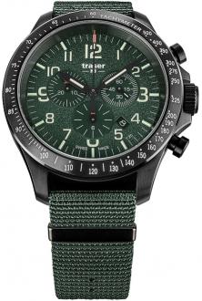 Hodinky P67 Officer Pro Chronograph Khaki Steel 109463