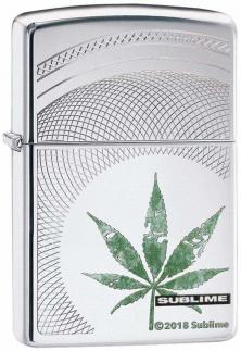 Zapalovač Zippo Sublime Cannabis Leaf 49016