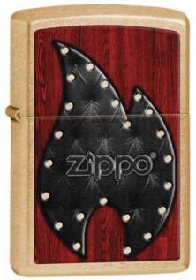 Zapalovač Zippo Leather Flame 28139