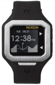 Hodinky Nixon Supertide Black Silver A316 180