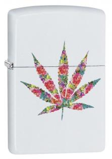 Zapalovač Zippo Cannabis Floral Weed 29730
