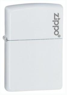 Zapalovač Zippo Logo White Matte 26417