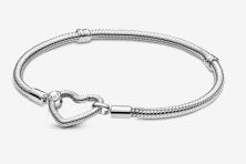 Náramek Pandora Moments Heart Closure 599539C00-17