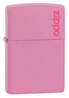 Zapalovač Zippo Pink Matte W/Logo 26264