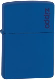 Zapalovač Zippo Royal Blue Matte Logo Zippo 26095