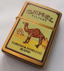 Zapalovač Zippo Camel Turkish Domestic Blend Brass