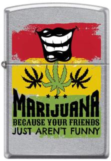 Zapalovač Zippo Marijuana Mouth 7797