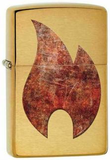 Zapalovač Zippo Rusty Flame Design 23162