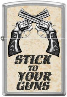 Zapalovač Zippo Stick to Your Guns 4372