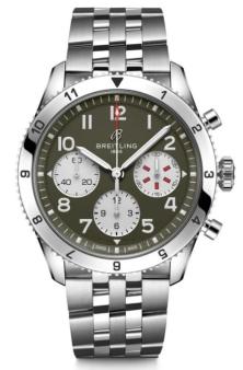 Hodinky Breitling Classic AVI Chronograph 42 Curtiss Warhawk A233802A1L1A1