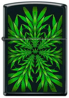 Zapalovač Zippo Cannabis Weed Pattern 4338