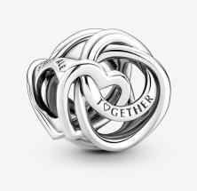 Korálek Pandora Family Always Encircled Heart 791507C00