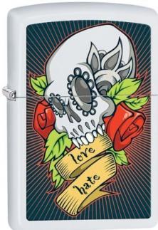 Zapalovač Zippo Tattoo Skull 28859