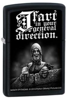 Zapalovač Zippo Monty Python - I Fart In Your General 2753