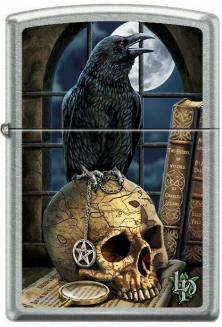 Zapalovač Zippo Lisa Parker Raven Skull 9293