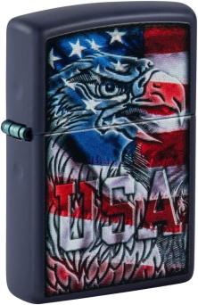 Zapalovač Zippo Americana Eagle Flag Design 48189
