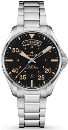 Hodinky Hamilton Khaki Aviation Day Date Automatic H64645131