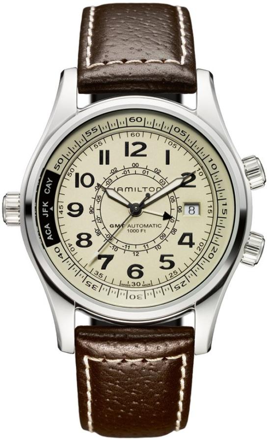 Hodinky Hamilton Khaki Navy UTC Auto H77525553