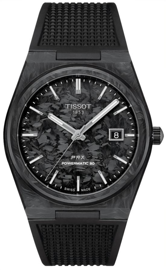 Hodinky Tissot PRX Automatic Carbon T137.907.97.201.00