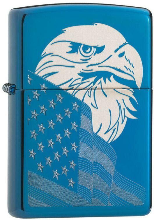 Zapalovač Zippo Eagle and Flag 29882