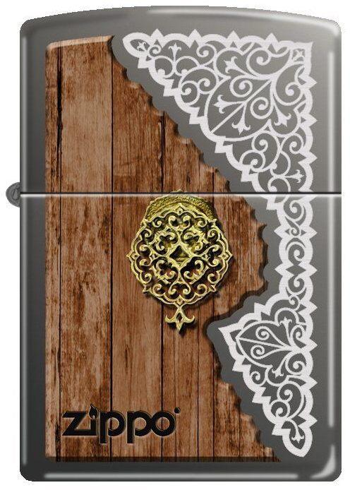 Zapalovač Zippo Wood And Laser Scroll 4596