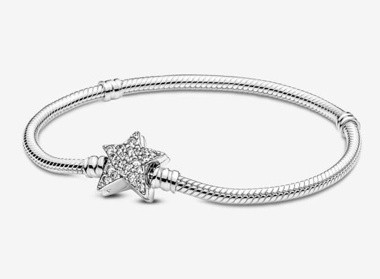 Náramek Pandora Moments Asymmetric Star 599639C01-18