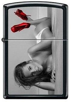 Zapalovač Zippo Red Shoe Girl 8086