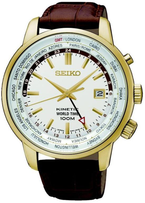 Hodinky Seiko SUN070P1 Kinetic Worldtime