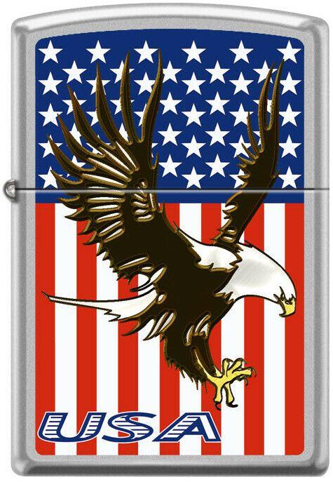 Zapalovač Zippo Eagle Flag USA 3545