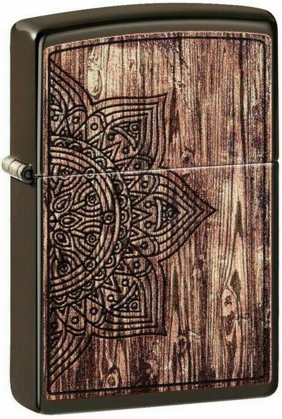 Zapalovač Zippo Wood Mandala 49184