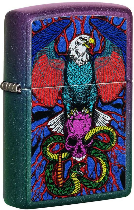 Zapalovač Zippo Eagle Snake Sword Design 49600