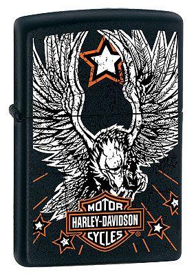 Zapalovač Zippo H-D Eagle-Star 26328