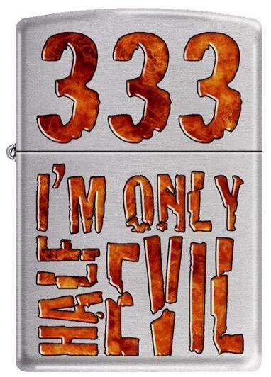 Zapalovač Zippo Half Evil 1520